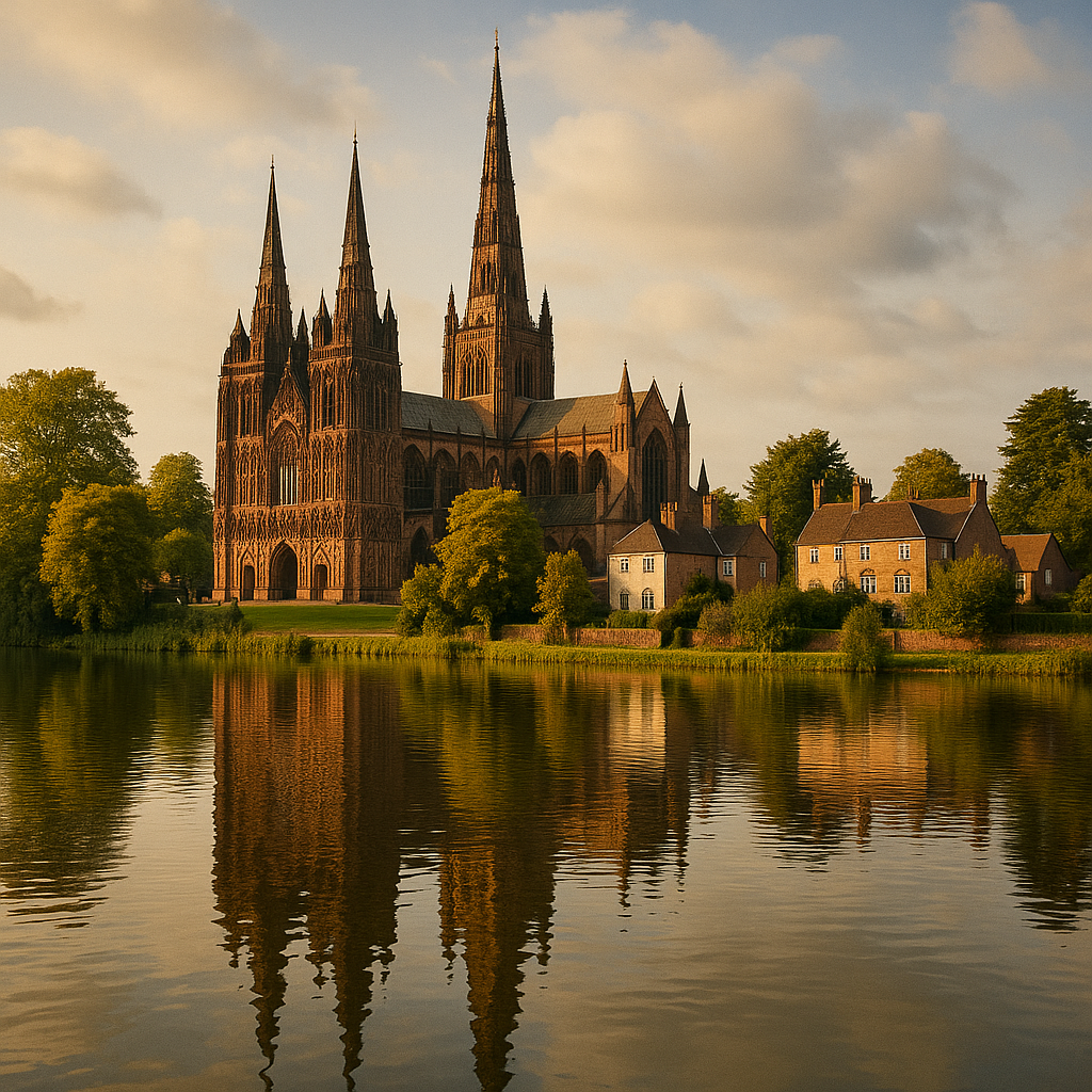 Lichfield Cathedral Staffordshire